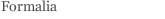 Formalia